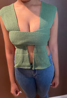 Sky Crotchet Top