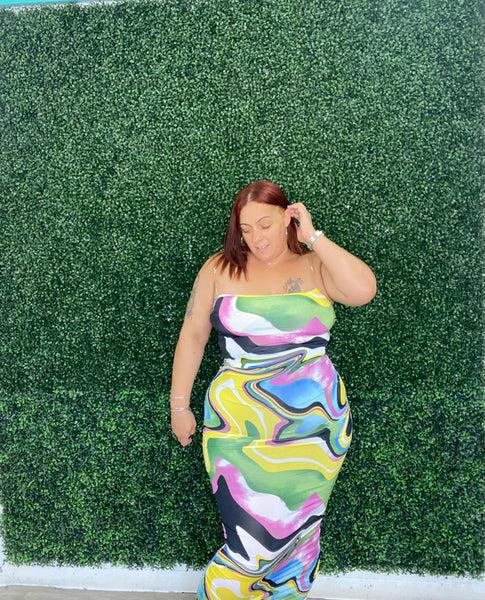 Caught in Love Dress