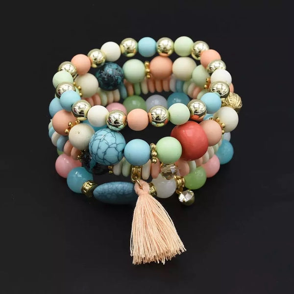 Peaceful Acrylic Bracelet
