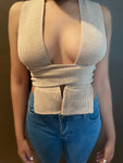 Sky Crotchet Top