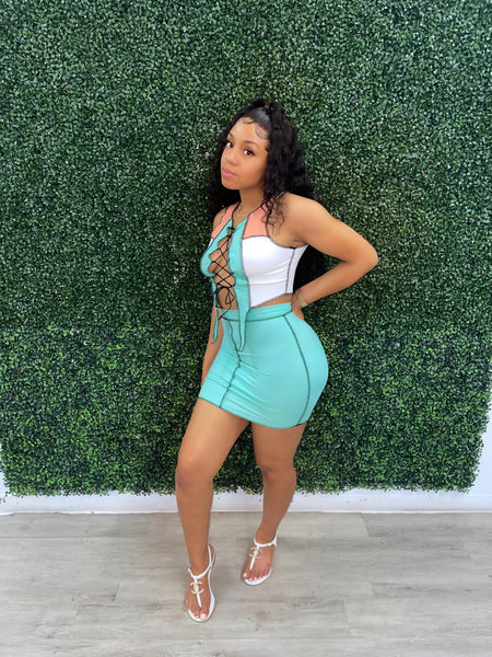 Color Blocked Set
