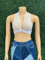 Mesh Ties Top
