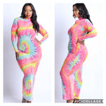 Tie dye Zip up