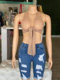 Mesh Ties Top