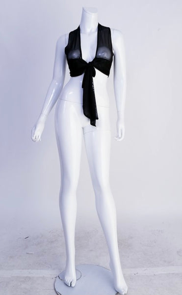 Mesh Ties Top